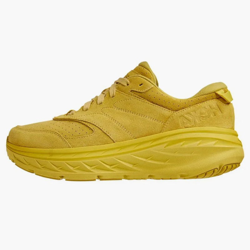 Hoka One One Bondi L Suede Celery Lima Bean (All Gender)