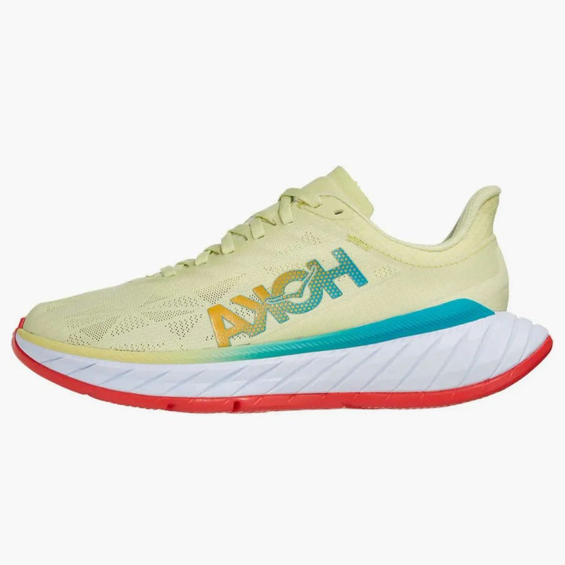 Hoka One One Carbon X 2 Luminary Green Hot Coral (Women's)