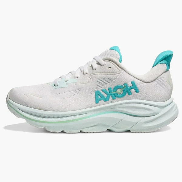 Hoka One One Clifton 10 White Cielo Blue (women's)