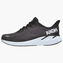 Hoka One One Clifton 8 Black White (ancho)