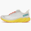 Hoka One One Clifton 8 Blanc de Blanc Illuminating Yellow