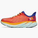 Hoka One One Clifton 8 Fiesta Orange Purple (mujer)