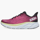 Hoka One One Clifton 8 Ibis Rose Pink Green (mujer)