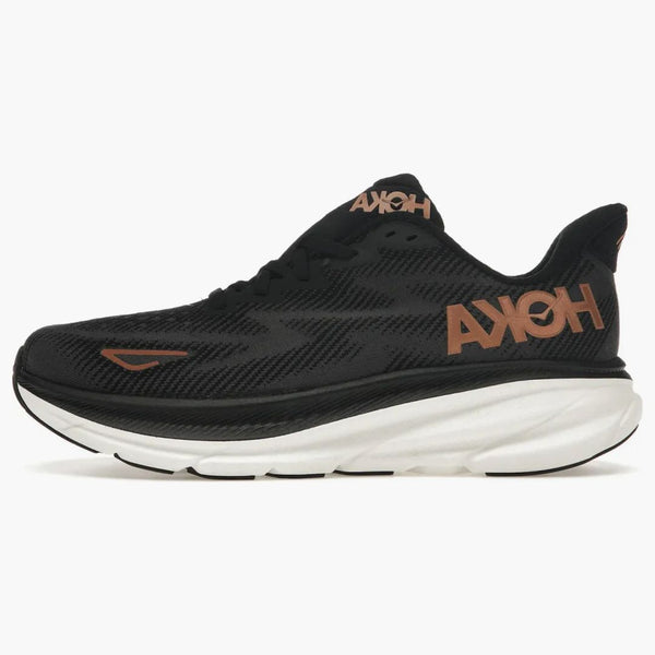 Hoka One One Clifton 9 Black Copper (mujer)