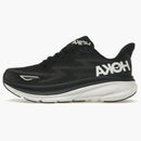 Hoka One One Clifton 9 Black White (femenino)
