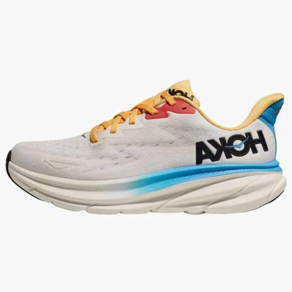 Hoka One One Clifton 9 Blanc de Blanc Día de natación (mujer)