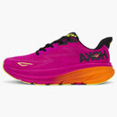 Hoka One One Clifton 9 Fuchsia Black