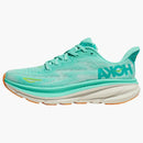 Hoka One One Clifton 9 Seafoam Aqua Breeze (mujer)