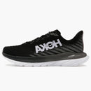 Hoka One One Mach 5 Black Castlerock Grey