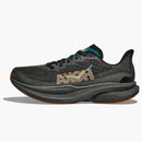 Hoka One One Mach 6 Black Electric Tangerine