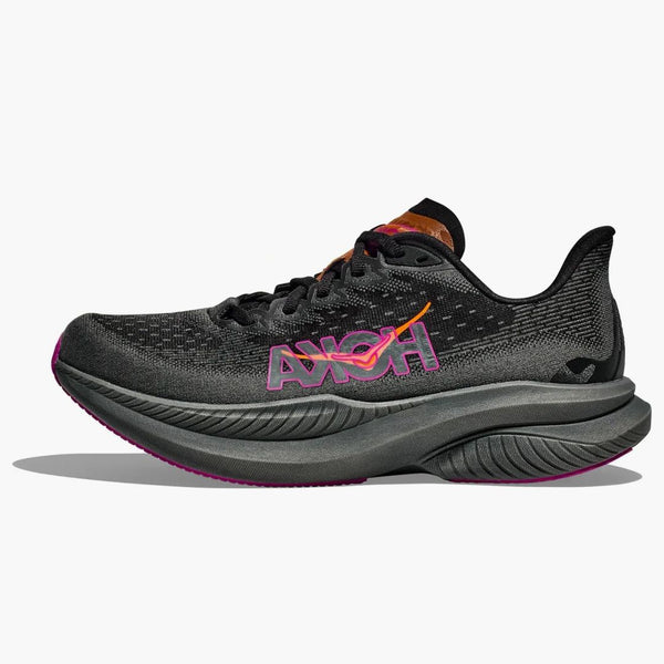 Hoka One One Mach 6 Black Fuchsia (mujer)