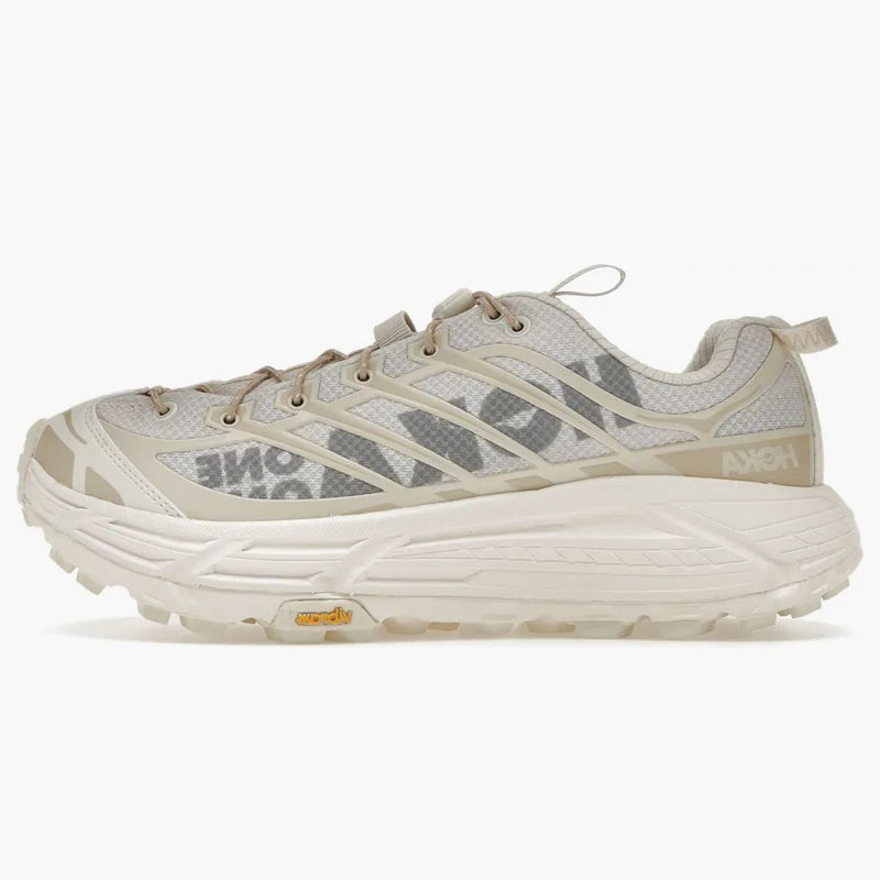 Hoka One One One Mafate Three2 Pitón de huevo de huevo arena