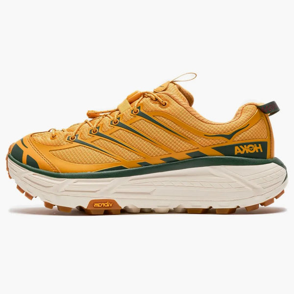 Hoka one one mafate tres2 ponche de huevo amarillo dorado