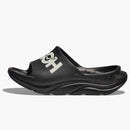 Hoka One One Ora Athletic Slide Black White