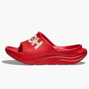 Hoka One One Ora Athletic Slide Vermillion White