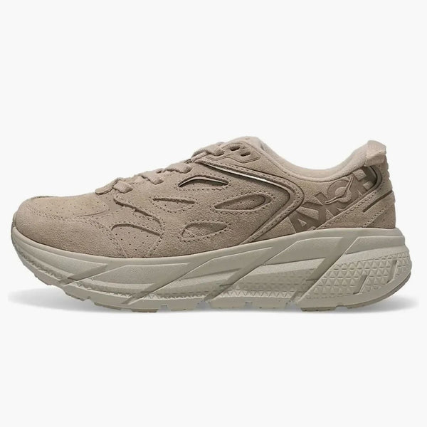 Hoka One One Clifton L Suede simplemente Taupe Pumice Stone (todo género)