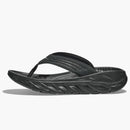 Hoka One One Ora Recovery Flip Black Dark Gull Grey