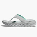 Hoka One One Ora Recovery Flip Cosmic Grey Seafoam (women's)