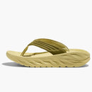 Hoka One One Ora Recovery Flip Green Moss Celery Root
