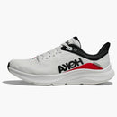 Hoka One One Solimar White Cosmic Gray Red