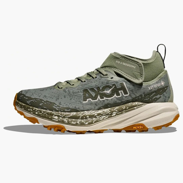 Hoka One One Speedgoat 6 Mid Gore-Tex Sea Moss Oat Milk