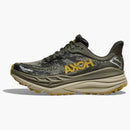 Hoka One One Stinson 7 Olive Haze Forest Cover