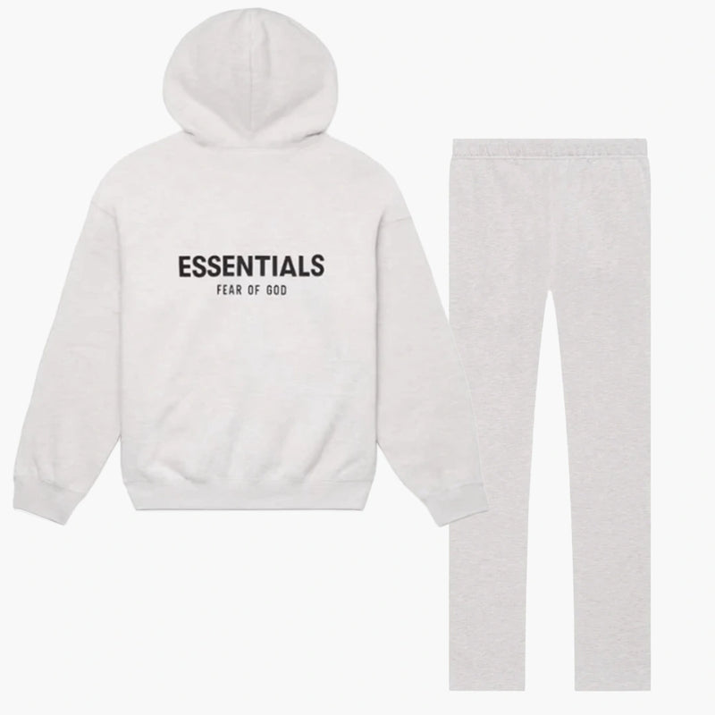 Fear of God Essentials (2022) Relaxed Light Oatmeal - Set (Hoodie & Sweatpant)