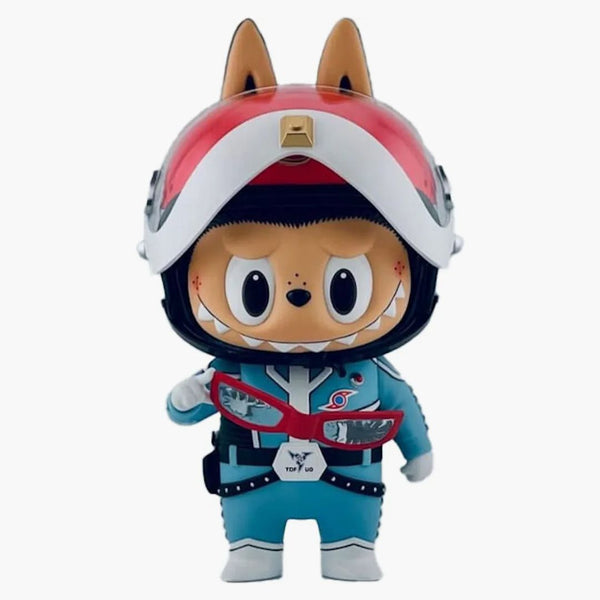 How2work labubu The Monsters x Ultraman Blue Figur