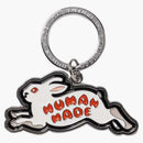 Human Made Animal #2 Rabbit Keychain Silver