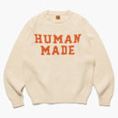 Suéter de punto de raglán de oso humano