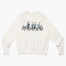 Human Made Beatles Tsuuriami Sweatshirt White