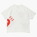 Human Made Big Heart T-Shirt White Red