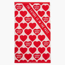 Tewel in bianco fatto umano rosso