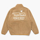 Human Made Boa Fleece Jacket Beige