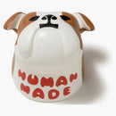 Humano hecho Bulldog Hariko Figura White Brown
