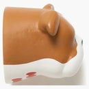 Humano hecho Bulldog Hariko Figura White Brown