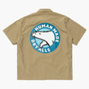 Human Made Camping S/S Shirt Beige