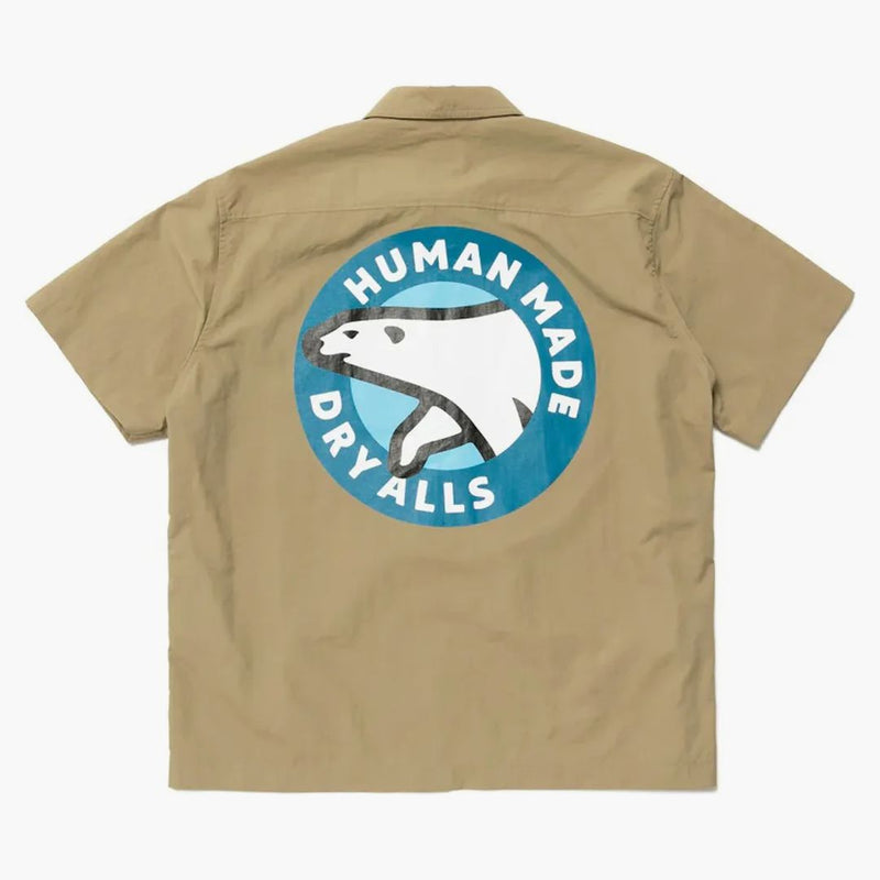 Human Made Camping S/s Shirt Beige