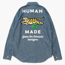 Human Made Chambray Shirt Blue