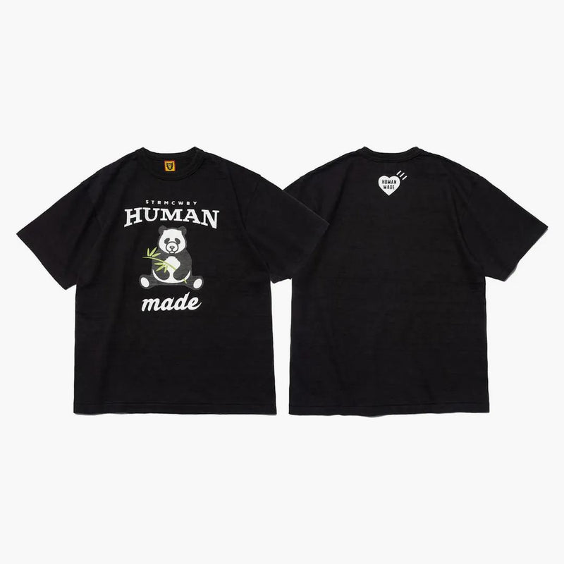 Human Made China Store Ekskluzywna koszulka Panda Black