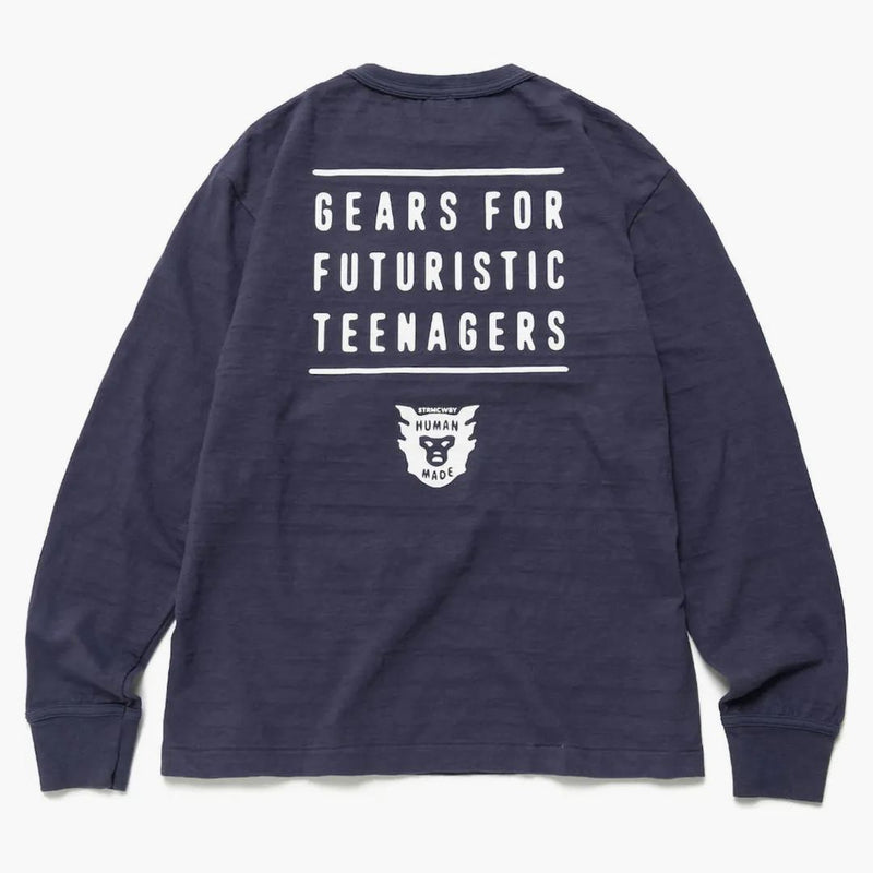 Human made classic l/s t-shirt navy