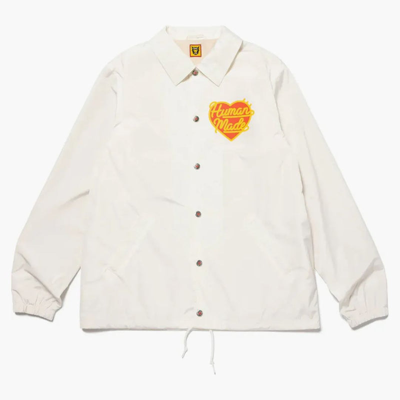 Human Made Made Coach Jacket White