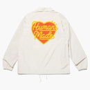 Human Made Coach Jacket White