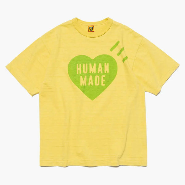 Human made color #1 t-shirt yellow
