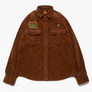 Human Made Corduroy Workshirt Brown