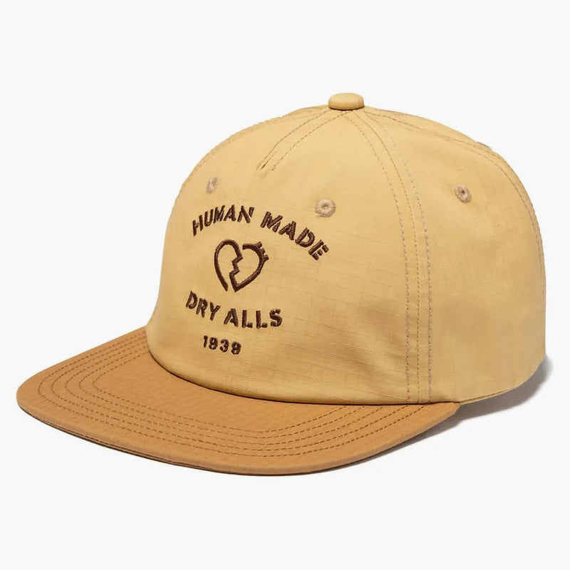Human Made Dry Alls 5 Panel Rip Stop Cap Beige