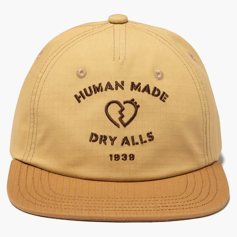 Human Made Dry Alls 5 Panel Rip Stop Cap Beige