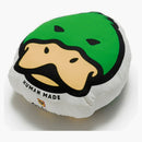 Cuscino per la faccia di anatra fatta umana verde