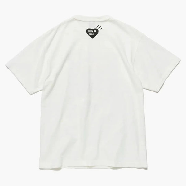 Human Made Face Logo 2309 T-shirt White