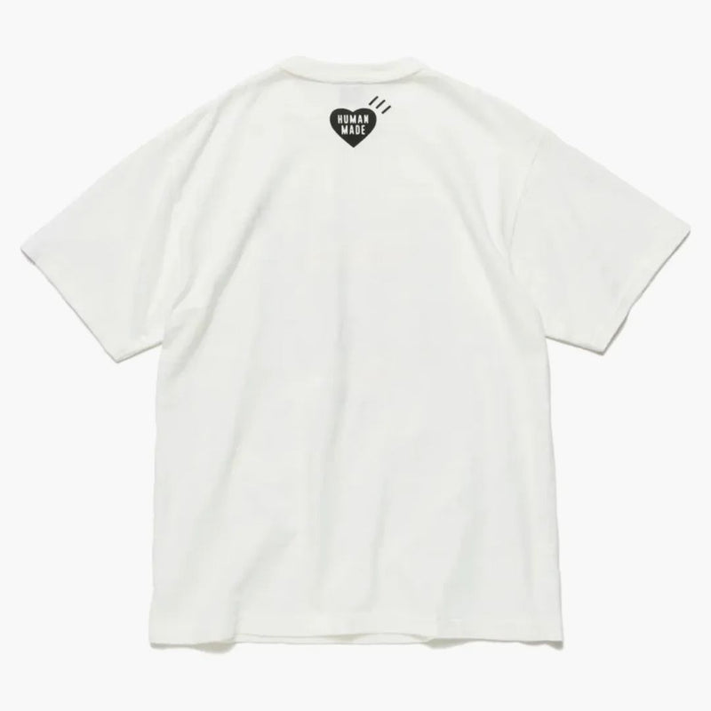 Human Made Face Logo 2309 T-shirt White